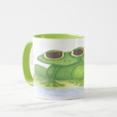 Mug Amateurs adorables de grenouilles (Devant gauche)