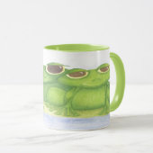 Mug Amateurs adorables de grenouilles (Devant droit)