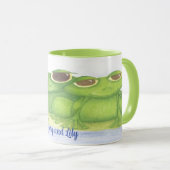 Mug Amateurs adorables de grenouilles (Devant droit)