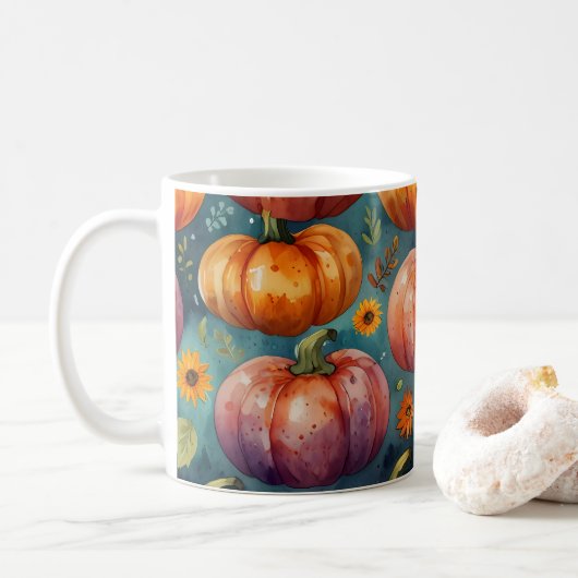 Mug Amateurs citrouilles (Avec donut)