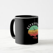 Mug Amateurs d'astronomie Stars de l'Espace Rétro Plan (Devant gauche)