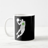 Mug Amateurs de basket-ball Vert Shamrock St patrick f (Gauche)