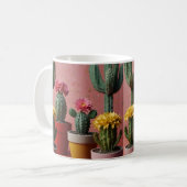 Mug Amateurs de cactus en fleurs (Devant gauche)