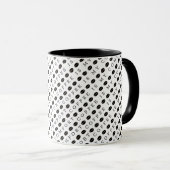 Mug Amateurs de café Coffee Beans Typographie Motif (Devant droit)