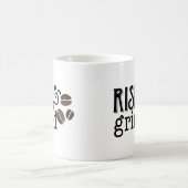 Mug Amateurs de café Lever et Grind (Centre)