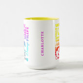 Mug Amateurs de chevaux Colorful mite (Centre)