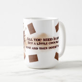 Mug Amateurs de chocolat (Devant droit)