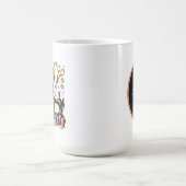 Mug Amateurs de couture mignonne ajouter monogramme (Centre)