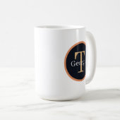 Mug Amateurs de couture mignonne ajouter monogramme (Devant droit)