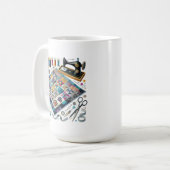 Mug Amateurs de couture mignonne ajouter monogramme (Devant gauche)