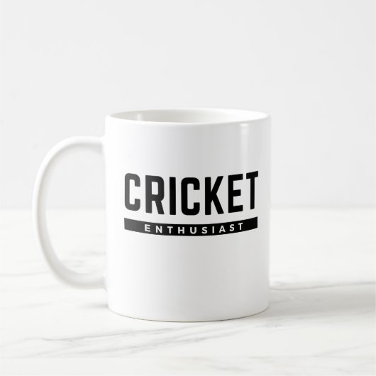 Mug Amateurs De Cricket. (Gauche)