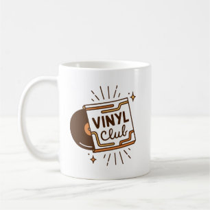 Mug Amateurs de disques de musique analogique club vin