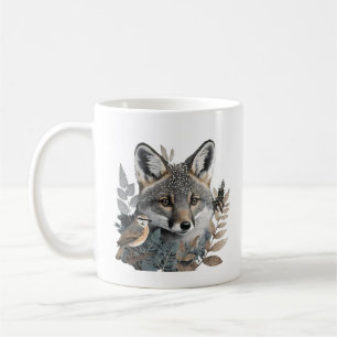 Mug Amateurs de faune Oiseau et cochon de renard
