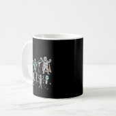 Mug Amateurs de films d'horreur drôles mignons (Devant gauche)