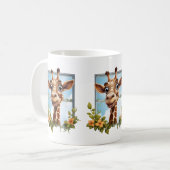Mug Amateurs de girafe mignonne animal de jungle (Devant gauche)