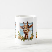 Mug Amateurs de girafe mignonne animal de jungle (Centre)