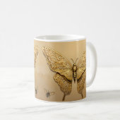 Mug Amateurs de la faune des papillons d'or (Devant droit)