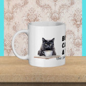 Mug Amateurs de livres-cadeaux, propriétaires de chat,