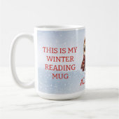 Mug Amateurs de livres| Chouette mignonne| Relevé drôl (Gauche)