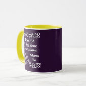 Mug Amateurs de livres Citation de texte amusant (Devant gauche)