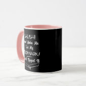 Mug Amateurs de livres Citation de texte amusant (Devant gauche)