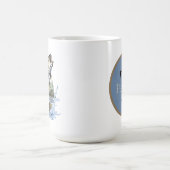 Mug Amateurs de pêche cool ajouter monogramme (Centre)