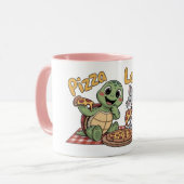 Mug Amateurs de pizza (Devant gauche)
