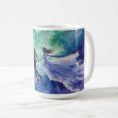 Mug Amateurs de vol - Peinture aquarelle (Devant droit)