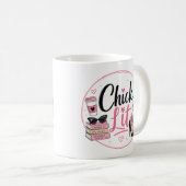 Mug Amateurs du genre Chick Lit (Devant droit)