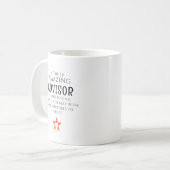 Mug Amazing Advisor Hard To Find Personalized Gift (Devant gauche)