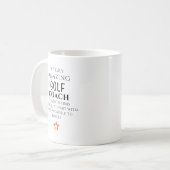 Mug Amazing Golf Coach Hard To Find Personalized Gift (Devant gauche)