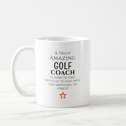Mug Amazing Golf Coach Hard To Find Personalized Gift (Gauche)