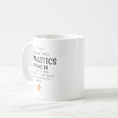 Mug Amazing Gymnastic Coach Hard To Find Personalized  (Devant gauche)