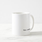 Mug Amazing Mindset Coach Hard To Find Personalized (Devant droit)