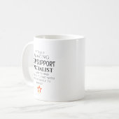 Mug Amazing Peer Support Specialist Personalized gift (Devant gauche)
