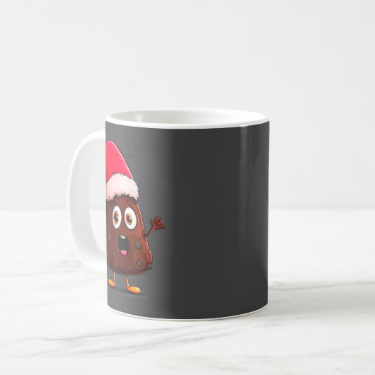 Mug Amazing Pudding Look With Christmas Hat  (Devant gauche)