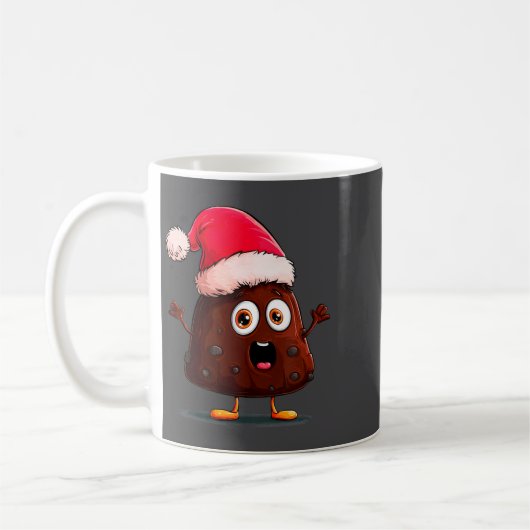 Mug Amazing Pudding Look With Christmas Hat  (Gauche)