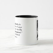 Mug Amazone, "vont avec confiance dans la direction de (Centre)