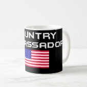 Mug Ambassadeur de mon pays (Devant droit)