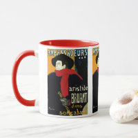 Ambassadeurs Art Nouveau vintage, Toulouse Lautrec