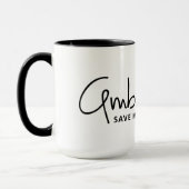 Mug Amber alerte (Gauche)