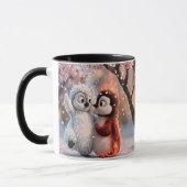 Mug Amber et Frosty - Coupe Fleur de Cerisier (Gauche)