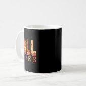 Mug Ambiance d'automne Feuilles Météo de pull Cozy Aut (Devant gauche)