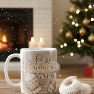 Mug Ambiance de Noël Cosy Cabane rustique d'hive