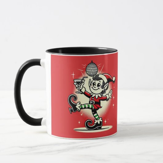 Mug Ambiance de vacances : Sentez-vous festif ! (Gauche)