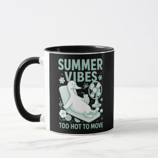 Mug Ambiance estivale trop chaude pour bouger Fan de c