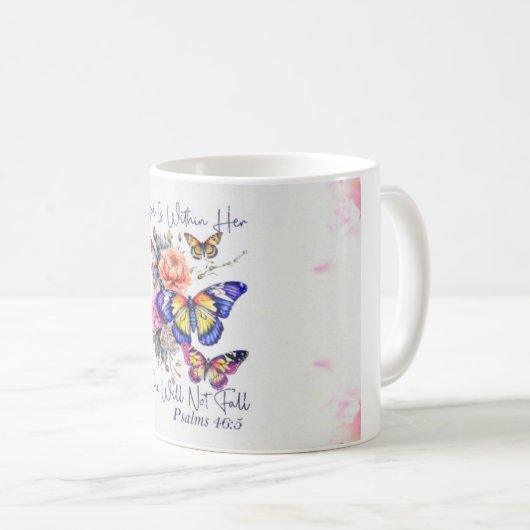 Mug Ambient Psaume 46:5 (Devant droit)