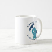 Mug Ambitieux mais déchets (Devant droit)