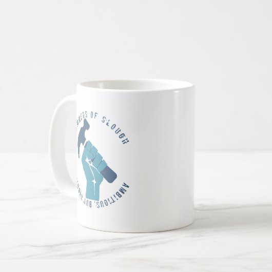 Mug Ambitieux mais déchets (Devant gauche)