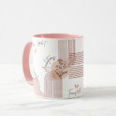 Mug Ambitions florales Abstraites et boue (Devant gauche)